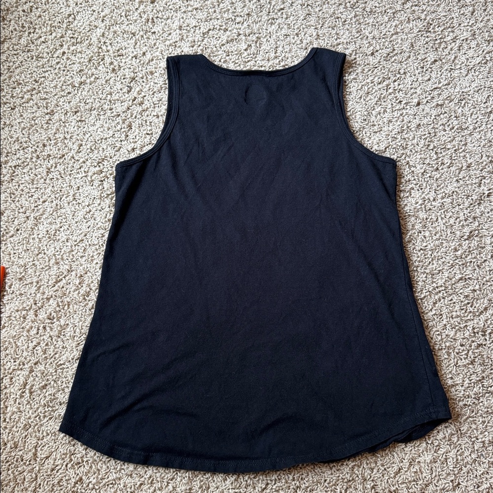 Jurassic World "Clever Girl" Graphic Tank Top Universal Studios Black Size M - Picture 7 of 7
